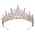 voordelige Tiara&#039;s en Kroon-kroon tiara&#039;s hikinauhat Strass Legering Bruiloft Feest / Uitgaan Retro Zoet Met Kristal / Strass Metaal Helm Hoofddeksels