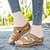 cheap Women&#039;s Slippers &amp; Flip-Flops-Women&#039;s Slippers &amp; Flip-Flops Outdoor Slippers Wedge Heel Open Toe PU Black Pink Blue