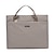 cheap Laptop Bags-Unisex Bags Nylon Top Handle Bag Zipper Solid Color Daily Office &amp; Career 2021 Handbags Black Blushing Pink Khaki Gray