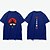 cheap Everyday Cosplay Anime Hoodies &amp; T-Shirts-Inspired by Naruto Cosplay Costume T-shirt Uzumaki Naruto Graphic Prints 100% Cotton T-shirt Printing Harajuku Graphic For Men&#039;s / Women&#039;s
