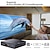 cheap Projectors-K9 LED Projector WIFI Projector Keystone Correction 1080P (1920x1080) 11700 lm Android6.0 Compatible with