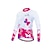 זול בגדי אופניים לנשים-Women&#039;s Long Sleeve Cycling Jersey Red / White Red / Yellow Blue+Yellow Bike Jersey Quick Dry Back Pocket Sports Clothing Apparel / Micro-elastic / Athleisure