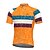 cheap Women&#039;s Cycling Clothing-21Grams® Men&#039;s Short Sleeve Cycling Jersey Summer Spandex Polyester Orange Stripes Bike Jersey Top Mountain Bike MTB Road Bike Cycling Breathable Quick Dry Moisture Wicking Sports Clothing Apparel
