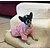 voordelige Hondenkleding-Hond T-shirt Puppykleding Gestreept Hondenkleding Puppykleding Hondenoutfits Zwart Geel Rood Kostuum voor mannetjes- en vrouwtjeshonden Katoen S M L XL XXL