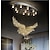 baratos Candeeiros de Lustre-80 cm atmosfera lustre de cristal águia salão da villa lustres de cristal do hotel luz de teto moderna personalidade sala de estar luz pendente de cristal