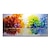 levne Květinové či botanické obrazy-mintura&amp;amp;reg; velká ručně malovaná abstraktní stromy krajina olejomalba na plátně moderní obraz na zeď pop art pro domácí dekoraci (válcované plátno bez rámečku)