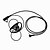 economico Walkie talkie-d tipo PTT cuffia auricolare 1 pin FBI earhook per Motorola portatile prosciutto auricolare radiofonico TLKR t3 t4 t60 t80 mr350r talkie