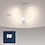 رخيصةأون إضاءات الحوائط الداخلية-Lightinthebox Mini Style LED مصابيح حائط LED حديثة لغرفة المعيشة وغرفة النوم مصباح جداري حديد IP20 220-240 فولت 0 وات