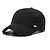 cheap Men&#039;s Hats-Men&#039;s Women&#039;s Baseball Cap Dark Grey Black Mesh Patchwork Patchwork Adjustable Sun Protection Breathable Lightweight