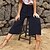 Недорогие Женская одежда-Women&#039;s Wide Full Length Pant Loose Plain Long Bottom Casual Sporty Outdoor Polyester Trouser