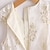 billige Kjoler-småbørns pigekjole jacquard festsløjfe hvid knælang ærmeløs søde søde kjoler sommer slank 1-4 år