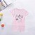 cheap Sets-Kids Girls&#039; Clothing Set Short Sleeve Pink Cat Cartoon Print Cotton Daily Wear Basic Regular / Summer