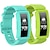 voordelige Fitbit-horlogebanden-2 pakken Horlogeband voor Fitbit Ace 2 Siliconen Vervanging Band met zaak Zacht Ademend Sportband Polsbandje