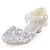 cheap Kids&#039; Princess Shoes-Girls&#039; Heels Flower Girl Shoes Princess Shoes School Shoes Rubber PU Little Kids(4-7ys) Big Kids(7years +) Daily Party &amp; Evening Walking Shoes Rhinestone Sparkling Glitter Buckle Pink Gold Silver