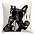 cheap Throw Pillows &amp; Covers-Double Side 1 Pc Animal Cushion Cover  Print 45x45cm Faux Linen for Sofa Bedroom