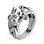 Χαμηλού Κόστους Δαχτυλίδια-1 τεμ Δαχτυλίδι Ανοίξτε το δαχτυλίδι μανσέτας For Γυναικεία Κράμα Γάτα