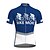 abordables Maillots Hombre-21Grams Hombre Maillot de Ciclismo Manga Corta Bicicleta Camiseta con 3 bolsillos traseros MTB Bicicleta Montaña Ciclismo Carretera Transpirable Suave Secado rápido Bolsillo trasero Negro Blanco