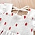cheap Girls&#039; Dresses-Kids Little Dress Girls&#039; Paisley Print Red White Midi Chiffon Short Sleeve Active Dresses Summer Regular Fit 2-9 Years