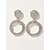 cheap Earrings-1 Pair Drop Earrings Earrings Women&#039;s Gift Vacation Birthday Circle Alloy / Dangle Earrings