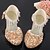 ieftine Pantofi de prințesă pentru copii-Fete Tocuri Pantofi Fata cu Flori Pantofi de printesa Încălțăminte școlară Cauciuc PU Copii mici (4-7 ani) Copii mari (7 ani +) Zilnic Petrecere și seară Plimbare Piatră Semiprețioasă Sclipici