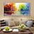 cheap Floral/Botanical Paintings-Mintura&amp;amp;reg; Large Size Hand Painted Abstract Trees Landscape Oil Painting On Canvas Modern Pop Art Wall Picture For Home Decoration (Rolled Canvas without Frame)
