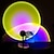 cheap Sunset Projector Lamp-Sunset Projection Lamp 180 Degree Rotation Rainbow Projector Lamp LED Sunset Night Light for Party Bedroom Decor Romantic Atmosphere Projector USB Powered