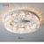 economico Lampadari particolari-50/60/80 cm lampadario led cristallo plafoniera cerchio design design unico luci da incasso in acciaio inox led stile nordico 110-120 v 220-240 v