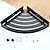 olcso Fürdőszobai polcok-fürdőszobai polc új design multifunkciós háromszög kád sarokpolc rozsdamentes acél falra szerelhető matt fekete és ezüst 1db