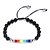 cheap Bracelets-Bead Bracelet Beads Rainbow Simple Stone Bracelet Jewelry White beads / Black beads For Gift
