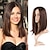 billige Syntetiske trendy parykker-brune parykker for kvinner naturlig rett lang brun parykk lang rett hårbrunt senter delt rett hår