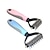 cheap Dog Grooming Supplies-Dog Cat Pets Grooming Plastic Stainless steel Comb Brush Dog Clean Supply Cat Clean Supply Easy to Clean Pet Grooming Supplies Pink Blue 1 Piece
