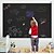 cheap Decorative Wall Stickers-2PCS Removable PVC Blackboard Stickers Blackboard Wall Sticker Decoration for Kids Dedrooms Durable 45x100cm