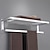 cheap Towel Bars-Bathroom Double-layer Space Aluminum Towel Rack Wall Mounted Perforated Installation Towel Rack 1pc