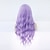 tanie Peruki kostiumowe-fioletowy peruki dla kobiet ombre szary peruka czarna peruka fioletowy peruka peruki syntetyczne głęboka fala środkowa część peruka średniej długości włosy syntetyczne damskie cosplay środkowa część