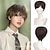 cheap Mens Wigs-Short Pix Cut Straight Black White Yellow Half Cosplay Anime Costume Halloween Wigs Synthetic Hair With Bangs For Men Boy Women