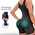 cheap Shapewear-TOPMELON Large Size Woman Side Zipper Breasted One-piece Abdomen Lifting Hip Body Shapewear D022B