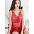 cheap Sexy Bodies-Women&#039;s Mesh Super Sexy Suits Nightwear Solid Colored Blushing Pink / White / Black One-Size