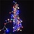 cheap LED String Lights-LED String Lights Firecracker Copper Wire Flexible 2M 5M Set Fairy Garland Holiday Light for Wedding Holiday Party Room Decoration Warm White Colorful Lamp AA Battery Operated