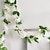 billige LED-kædelys-rose blomst vedbend blad ledet fe lysstreng lys 2m 20 led rose krans kobbertråd lys til bryllupsfest begivenhed hjem indretning varm hvid belysning aa batteristrøm