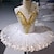 cheap Kids&#039; Dancewear-Ballet Tutu Dress Kids&#039; Dancewear Crystal Lace Printing Embroidery Girls&#039; Training Performance Sleeveless High Elastane Lace Tulle
