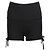 cheap Sports &amp; Outdoors-Women&#039;s Yoga Shorts High Waist Shorts Bottoms Scrunch Butt Drawstring String End Stripes Tummy Control Butt Lift Black Yoga Fitness Gym Workout Sports Activewear Slim Stretchy / Street / Casual