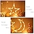 halpa LED-hehkulamput-ramadan eid valot 1kpl moon star led verho valot eu us pistoke joulukeiju seppeleitä ulkona led tuikki valot lomafestivaali koristelu