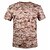 cheap Hunting T-shirts &amp; Shirts-Men&#039;s Hunting T-shirt Tee shirt Camouflage Hunting T-shirt Camo / Camouflage Short Sleeve Outdoor Summer Fast Dry Quick Dry Moisture Wicking Wearable Top Polyester Camping / Hiking Hunting Fishing