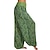 cheap Pants-Women&#039;s Chinos Pants Trousers Harem Pants Black White Army Green Fashion Boho Hippie Mid Waist Drop Crotch Print Casual Weekend Full Length Micro-elastic Paisley Comfort S M L XL XXL
