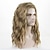 cheap Mens Wigs-Mens Long Curly Wave Blonde Wig Halloween Cosplay Anime Wig Rock Cos play Wigs 70s 80s Wigs  Long Wigs