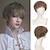 cheap Mens Wigs-Short Pix Cut Straight Black White Yellow Half Cosplay Anime Costume Halloween Wigs Synthetic Hair With Bangs For Men Boy Women