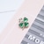 Χαμηλού Κόστους Αντρικά Κοσμήματα-φθινόπωρο νερό πράσινο τετράφυλλο τριφύλλι rhinestones πέτο καρφίτσες καρφίτσες γυναίκες άνδρες σε διάφορα σχέδια