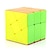 tanie Magiczne kostki-qiyi wiatrak 3x3 stickereless magiczna kostka qiyi koło fenghuolun 3x3x3 speed cube puzzle