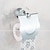 billige Badeværelsestilbehørssæt-vægmonteret sølvhåndklædestang til badeværelses hardware, morgenkåbekrog, håndklædeholder, toiletpapirholder, 304 rustfrit stål - til badeværelset i hjemmet og på hotellet