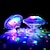 olcso Víz alatti lámpák-kültéri víz alatti rgb fény 2 részes készlet merülő led disco party lámpa akkumulátorral működtetett pezsgőfürdő lámpák baba fürdő fény úszómedence ragyogás légkör fények